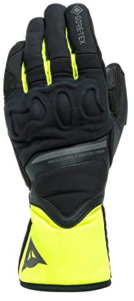Dainese Nembo Gore-Tex Motorradhandschuhe Schwarz/Gelb S