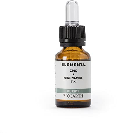 Bioearth Elementa Concentrado Purify Zinc+Niacinamida 15Ml Cura della persona e salute