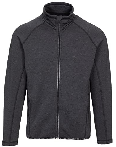 Trespass Mens Active Top Long Sleeve Full Zip Quickdry Tembering
