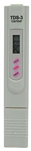 GOOBUY Gasea Probador de Calidad del Agua, Medidor Digital de Calidad del Agua Medidor Digital, Medidor de Prueba de Calidad del Agua para Agua Potable, Hidroponía, Piscinas y Spas
