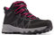 Columbia PEAKFREAK II MID OUTDRY WATERPROOF Chaussures Montantes De Randonnée Et Trekking imperméables Femme, Noir (Black x Ti Grey Steel), 38.5 EU