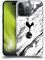 Head Case Designs Offizielle Tottenham Hotspur F.C. Schwarzweiss-Marmor Badge Soft Gel Handyhülle Hülle kompatibel mit Apple iPhone 14 Pro