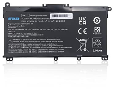 Oyomba TF03XL 920046-421 920070-855 Laptop Battery for HP Pavilion 14-BF 17-AR 14-BP 15-CC 15-CD 15-ck0xx 14-cd0101ng 14-cd0102ng 15-cc610ms 17-ar0ms 50wm XXXL. 360 HSTNN-LB7X HSTNN-LB7J