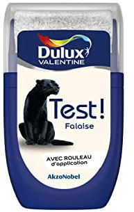 Dulux Valentine Peinture Testeur Crème de Couleur - Murs et Boiseries - Mat - Couleur Falaise 30 ml
