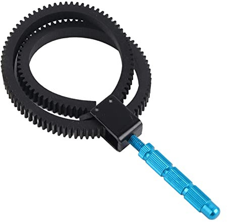 Suivez Le Levier de Zoom de Mise au Point, Bague de Mise au Point de L'appareil Photo Reflex, Ceinture de Bague de Vitesse Flexible Manuelle Réglable pour la Plupart des Appareils