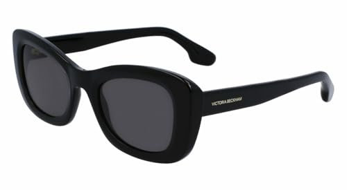 Victoria Victoria Beckham Unisex VB657S Sunglasses, 001 black, 50