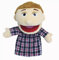 LOMTRATS Familie Handpuppen für Kinder, beinhaltet Opa, Oma, Papa, Mama, Tochter, Sohn mit beweglichen offenen Mund, perfekt für Storytelling, Unterricht, Vorschule, Geburtstagsgeschenke,1 Pcs