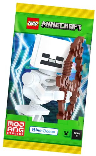 Lego Minecraft Karten Serie 1 - Sammelkarten Trading Cards (2024) - 1 Booster