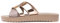 Lilley Sonia Womens Rose Gold Mule Sandal - Size 6 - Multicolour