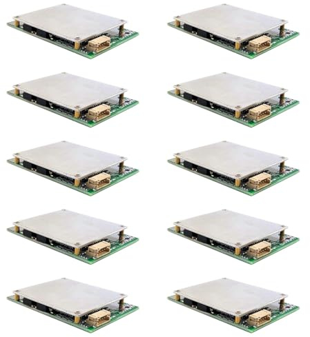 Wlauqueta 10X 4S 12V 50A LiFePO4 Lithium Battery Protection Card with Power Battery Balance/Improve PCB Protection Board