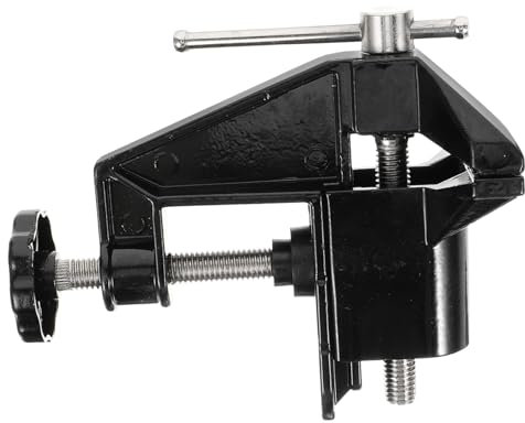 jojofuny Mini Tischklemme Aus Aluminiumlegierung Schraubstock Für Holzbearbeitung Drehklemme Zum Fixieren Kleiner Gegenstände Tragbar Und Platzsparend Geeignet Für Heimwerker Und