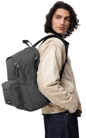Eastpak Unisex Day Office Backpack, Black Denim, Tek Beden