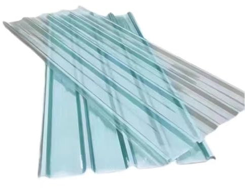 Panneaux de Toiture Transparents Ignifuges Bâche de Serre,Tôle de Toit,Tôle Ondulée Anti-Pluie,Panneau de Toit pour Hangar de Garage 1mm de Protection Uv,avec Accessoires (0.9x1.1m/35x43in)