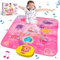 71Nmly Tanzmatte Kinder Geschenke für Mädchen Jungen Musikmatte Herausforderung Modi LED Integrierter Musik Weihnachten Geburtstag Kinderspielzeug