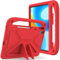 Eabhulie Carcasa para Huawei MatePad 11.5 S 2024 Antigolpes Funda de EVA con Asa y Soporte, Cubierta Ligera y Antideslizante para Niños Rojo