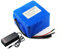 WILLQ 12 Volts Lithium Battery 12V 10Ah 20Ah 30Ah 40Ah Rechargeable Li-ion Battery Pack for Speaker/Audio/Emergency Lighting Portable Spare Battery,With charger,12V40Ah