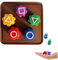 Gonggi Korean Game,Traditional Korean Games,Traditionelles Koreanisches Spiel,Gonggi Koreanisches Spiel,Traditionelles Volksspiel,Gonggi Spiel,Traditionelles Handspiel mit Bunt Steinchen,mit Base