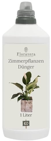 Floravera Premium Zimmerpflanzen Bio-Flüssigdünger 1 Liter Dünger Wohnungspflanzen (1 Liter)