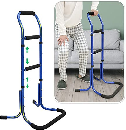 Rollator Walker Chair Stand Assist per anziani Sponde del letto per adulti Sedia di assistenza di sicurezza Bastone da letto elevatore per anziani Barra di assistenza per letto Sponda del letto Si