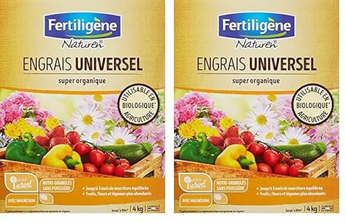 Engrais Mini-Granulés Universel UAB 4 kg (Lot de 2)
