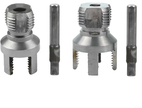 Metall-Rohreinfädler, Innen-Außengewinde-Stanzform für PPR-PVC-Rohre, 20 mm, 25 mm, 1/2 Zoll, 3/4 Zoll Sanitär-Gewindeschneider