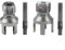 Metall-Rohreinfädler, Innen-Außengewinde-Stanzform für PPR-PVC-Rohre, 20 mm, 25 mm, 1/2 Zoll, 3/4 Zoll Sanitär-Gewindeschneider