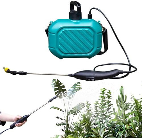 Pulvérisateur électrique de Jardin, paysager, 5 L, 30 x 15 x 27 cm, Engrais et Rechargeable, pulvérisateur d'arrosage pour pelouse, Serre, Agriculture, Irrigation et extérieur