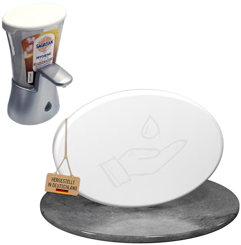 Sagrotan No Touch kompatibler Deckel (1er Pack), Nachfüller, weiß, dekorative Verschlusskappe, perfekt zum Nachfüllen, nachhaltige Alternative zu Einweg-Nachfüllern, Seifenspender Schutzkappe