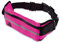 EmpireAthletics - Neopren Hüfttasche (Hüftumfang von 70-100 cm) für alle Smartphones mit Schlüsselfach, Kopfhöreranschluss und Steckschließe - Sport Jogging Bauchtasche Laufgürtel in PINK