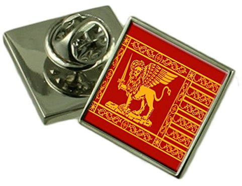 Select Gifts Stadt Venedig Italien Flagge Ehrennadel graviert Box
