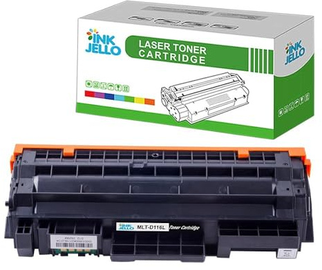 InkJello Compatible Toner Cartridge Replacement for Samsung Xpress M2625 M2625D M2675FN M2825DW M2825ND M2835DW M2875FD M2875FW M2885FW MLT-D116L (Black,1-Pack)