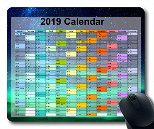 2019 Kalender-Mauspads, Mauspad, Sky News Gaming-Mauspad