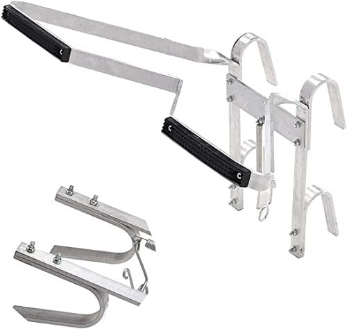 Ladder Stand Off Bracket Ladder Stay Use on Corners, Universal V-Shaped Down Pipe Stand Off, Ladder Accessory Helps Stop Your Ladder Slipping and Keep Safety Direct from Manufacture Fits Most Ladders