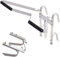 Ladder Stand Off Bracket Ladder Stay Use on Corners, Universal V-Shaped Down Pipe Stand Off, Ladder Accessory Helps Stop Your Ladder Slipping and Keep Safety Direct from Manufacture Fits Most Ladders