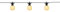 Best Season LED-Party-Kette 'Circus Maxi', 10teilig, mattiert