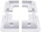 Tramily - Set di 4 staffe di montaggio per pannello solare - Senza foratura - Resistente ai raggi UV - Ampiamente utilizzate su tetti di camper, barche, roulotte, camper