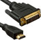 5m HDMI to DVI 3D TV Cable Professional 100% Copper Wire & Oxygen Free OFC ULTRA HD 4k 1080p Full HD v1.4 Video DVI-D Dual Link 24+1 Pins Gold Plated - Compatible PS5 PS4 PS3 XBOX Laptop PC TV CCTV