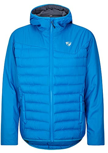 Ziener Herren NANTANO Wärme-Jacke Outdoor/Skitour | winddicht, Wolle, PFC frei, persian blue, 50