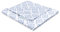 emma & noah Premium Baby Stillkissenbezug (Rauten Blau)