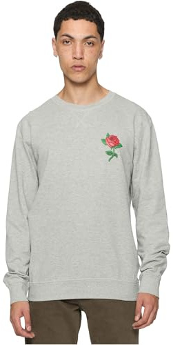 Mister Tee Herren Rose Crewneck Grey, L