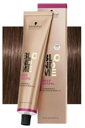Schwarzkopf Blondme Blonde Toning 60ml - Toner, Schwarzkopf Blondme Blonde Toning:DT - Deep Chestnut