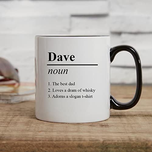 Personalised Name Definition Mug - Durham Mug - Custom Gift for Birthday, Events, Weddings, Valentine's Day, Girlfriend, Boyfriend - Coffee Cup, Kitchenware