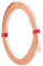 BENECREAT Filo di rame piatto puro da 0,2 mm, largo 3 mm, resistente all'ossidazione, per gioielli fai da te, 6 m