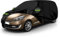 Opaltool Bâche Voiture Exterieur Compatible avec 2004-2022 Grand Scénic, Housse de Protection Voiture Extérieure avec Fermeture à Glissière, Serrure et Bandes Coupe-Vent