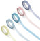 10Rolls Highlighter Tape Removable Sticky Notes Transparent Sticky Tabs Clear Highlighter Strips Flags Stickers for Reminder Planner Message School Annotating Books Office Students Teachers
