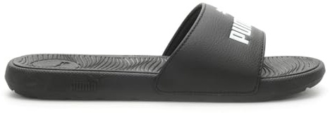 PUMA Sandalias Cool Cat 2.0 para mujer, Puma Negro-puma Blanco-Blanco-Negro, 9