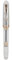 Jinhao 9016 Fountain Pen Fine Point, Dadao Series Clear Acrylic Heartbeat Nib with Large Converter for Writing, Signature and Calligraphy