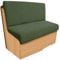 SYLC 2 Stücke Wohnmobil Esstischkissenbezüge Jacquard Ersatzbezüge Für Wohnwagen Bezug Für RV Esstischsitzbezüge Anhänger Überzügen Sofakissen (Olive Green,Set of 1)