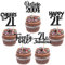 SYKYCTCY 30 Pack Happy 21st Birthday Cupcake Toppers Glitter Twenty One Vintage 2004 Cupcake Picks 21 Fabulous Cheers to 21 Years Cake Decorations for 21st Birthday Anniversary Party Supplies Black