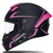 Casco Moto Bluetooth Integrale, Caschi Modulari Motorino Integrali con Doppia Visiera, ECE Omologato Caschi Bluetooth per Moto, Integrale Caschi Modulari per Uomo e Donna